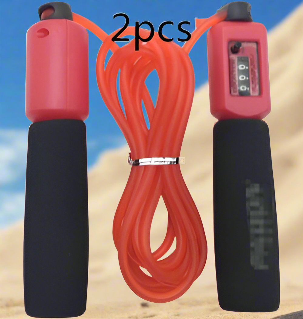 Rope skipping fitness rope