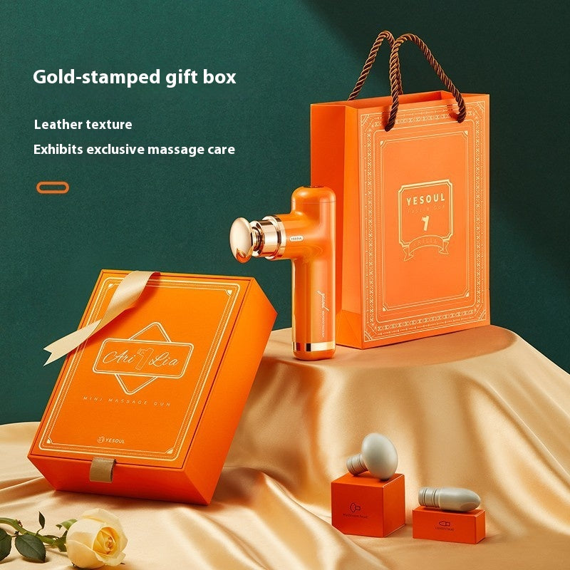 Mini Massage Gun Female Professional Muscle Relaxation Massager Electric Neck Cream Muscle Mask Gun