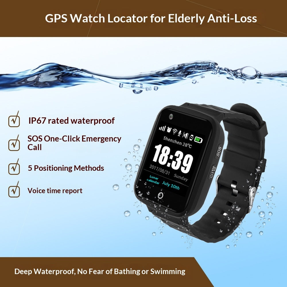 Health Monitoring Gps Tracker Smart Watch