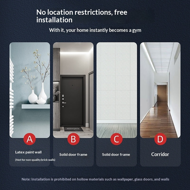 Pull-up Bar Home Indoor Fitness Equipment No Drilling