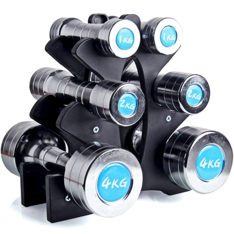 Fitness Dumbbell With Rack Holder Put Home Dumbbell Rack