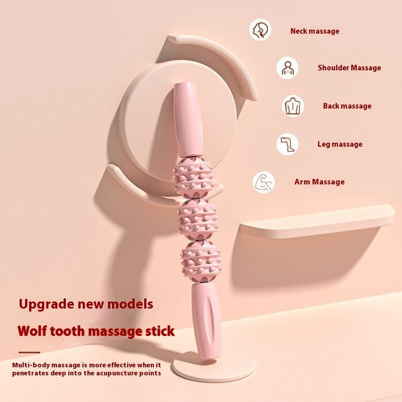 Spiked Club Muscle-relaxing Tool Massage Fitness Roller Foam Roller