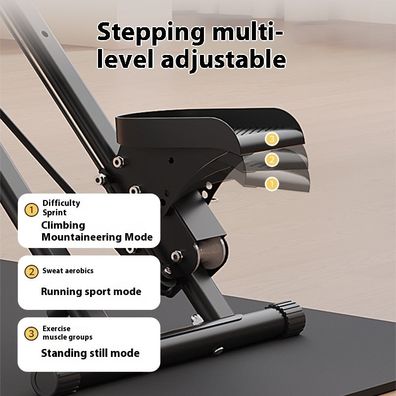 Multifunctional Climbing Machine Home Folding Mini Stepper Sports Fitness