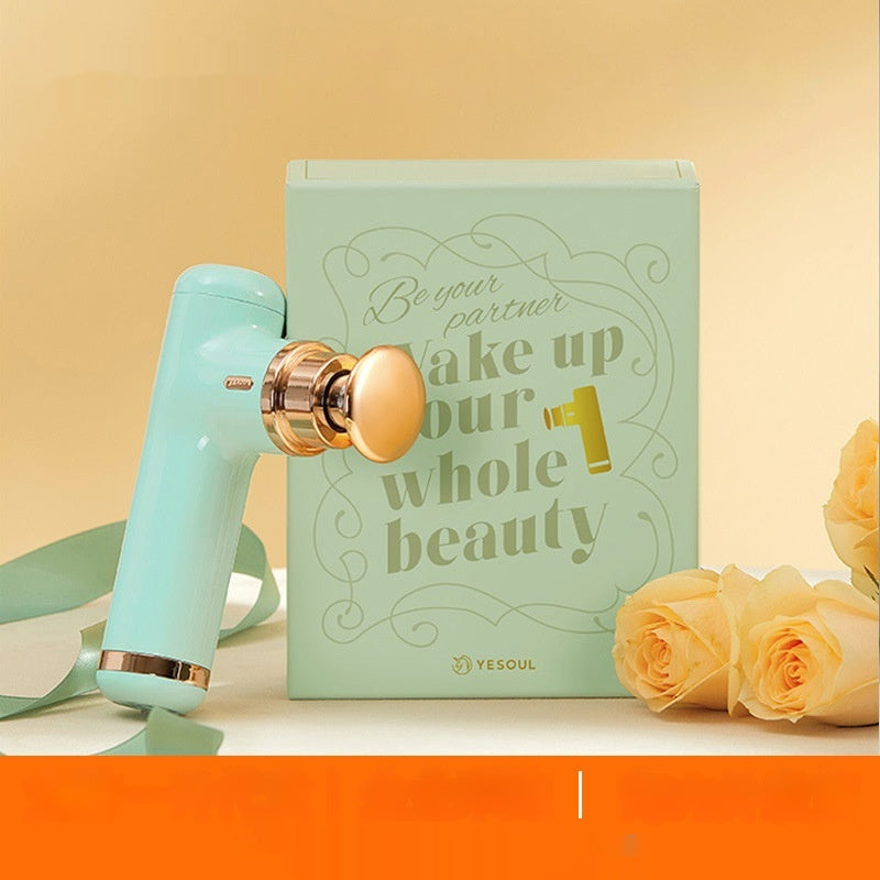 Mini Massage Gun Female Professional Muscle Relaxation Massager Electric Neck Cream Muscle Mask Gun